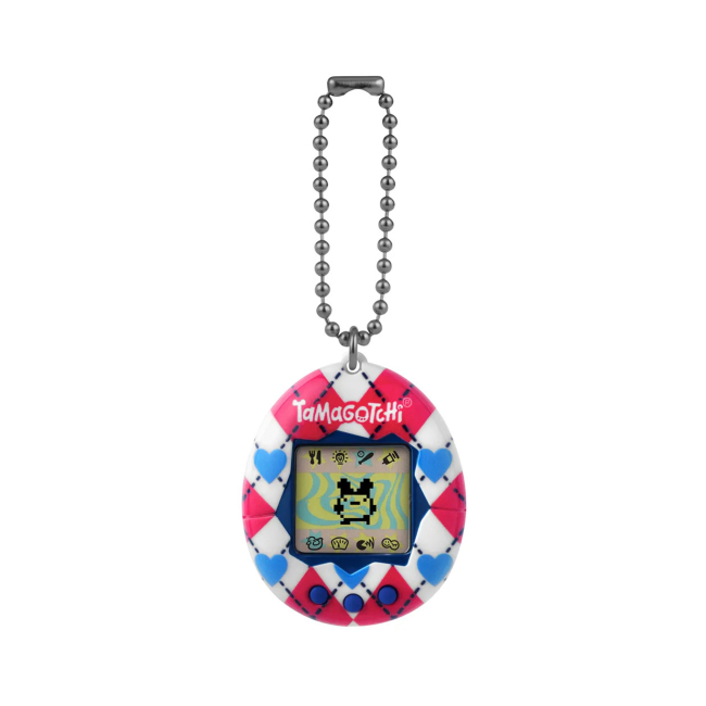 Електроніка для дітей - Тамагочі Tamagotchi Argyle Heart Оріджинал (123759)