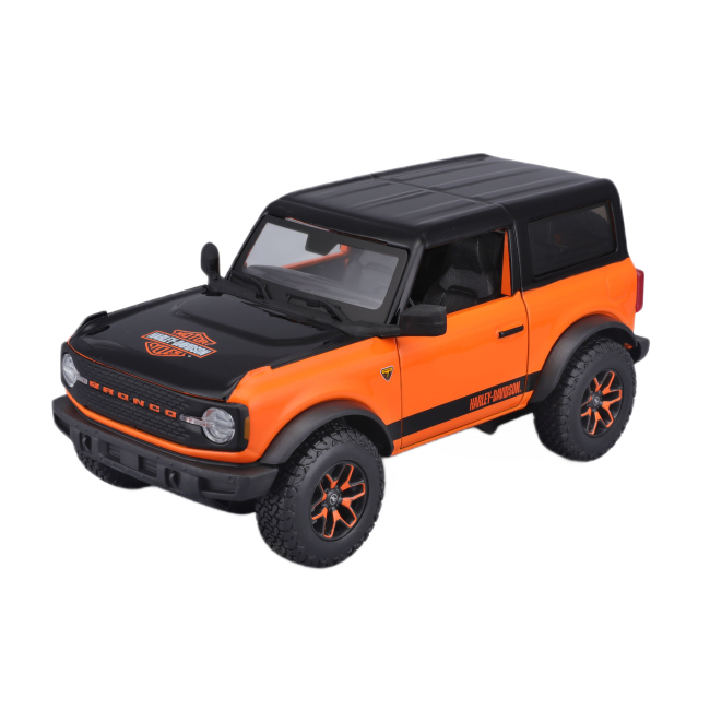 Автомодели - Автомодель Maisto Harley-Davidson Custom 2021 Ford Bronco Badlands (32160/32272)