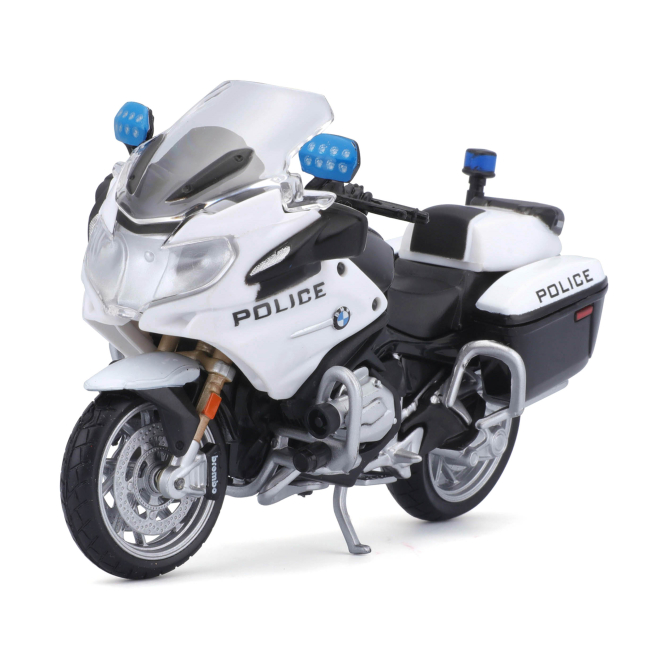 Транспорт і спецтехніка - Мотоцикл Maisto Authority police BMW R 1200 RT US Generic version (32306/15953 BLACK/WHITE GENERIC)