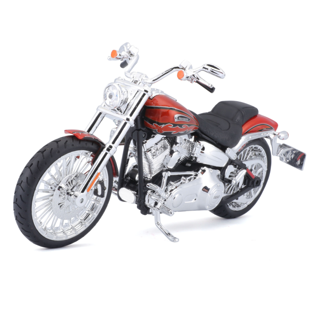 Автомоделі - Мотоцикл Maisto Harley-Davidson Motorcycles With Stand H-D Fxsbse Cvo Breakout Metallic Orange (32320/32327)