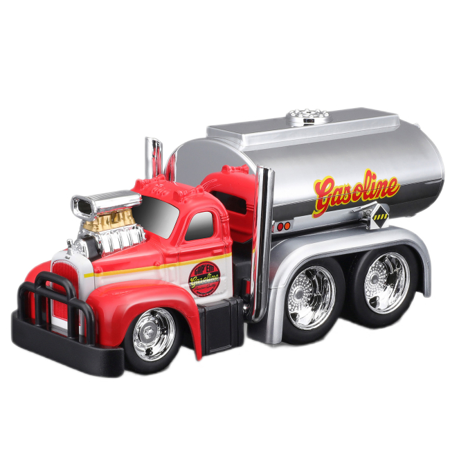 Транспорт і спецтехніка - Автомодель Maisto Muscle Work Rigs 1953 Mack B-61 Tanker red (11610/11612) (11610/11612 RED)