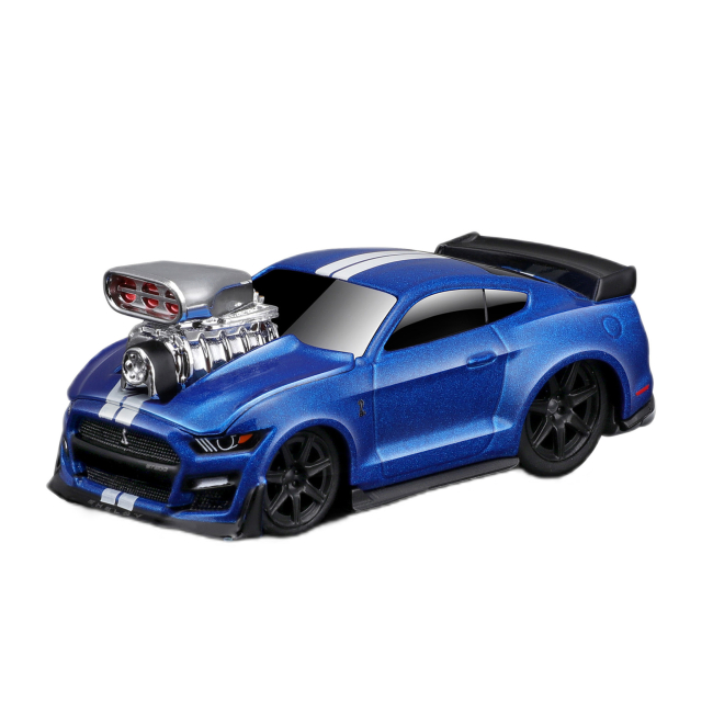 Автомодели - Автомодель Maisto Muscle Mustang Shelby GT500 2020 metallic blue (15526/15576)