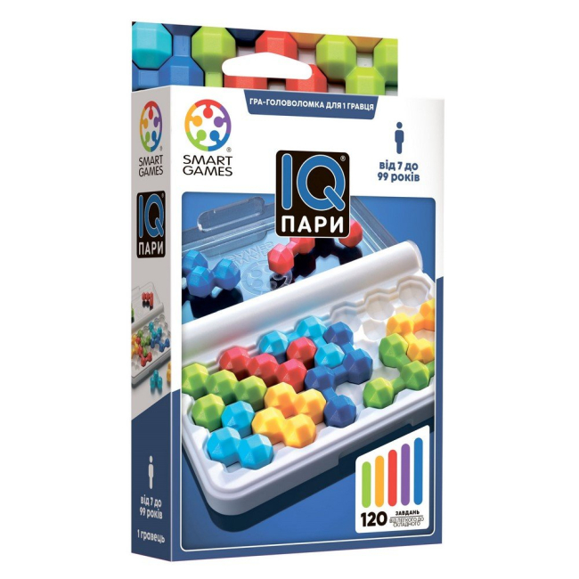 Настільні ігри - Настільна гра Smart Games IQ Пари (SG 306 UKR)