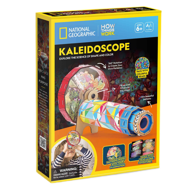 3D-пазлы - Набор моделирования CubicFun STEM Калейдоскоп (DS1090h)