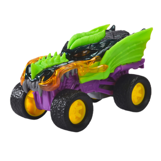 Автомодели - Автомодель Dickie Toys Монстр дракон зелено-фиолетовая  (3752019/3)