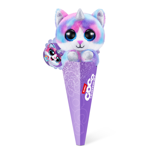 Мягкие животные - Мягкая игрушка Zuru Coco Cones fantasy Котик Элис (9608SQ1/7)