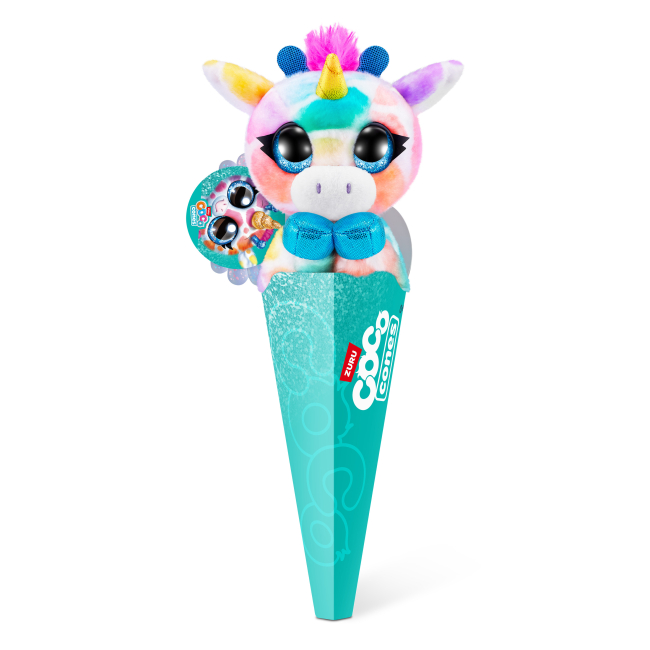 Мягкие животные - Мягкая игрушка Zuru Coco Cones fantasy Жираф Сквиш (9608SQ1/12)