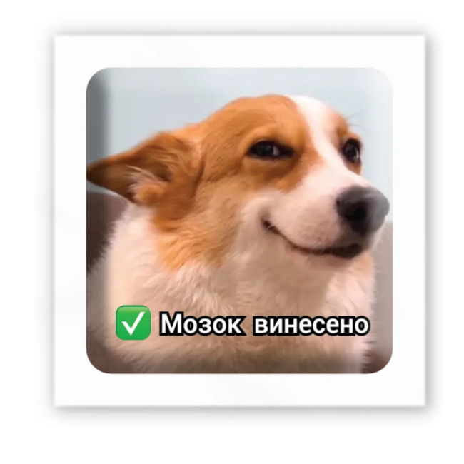 Наборы для творчества - 3D-стикер Tattooshka Мозг вынесен (SX-141)
