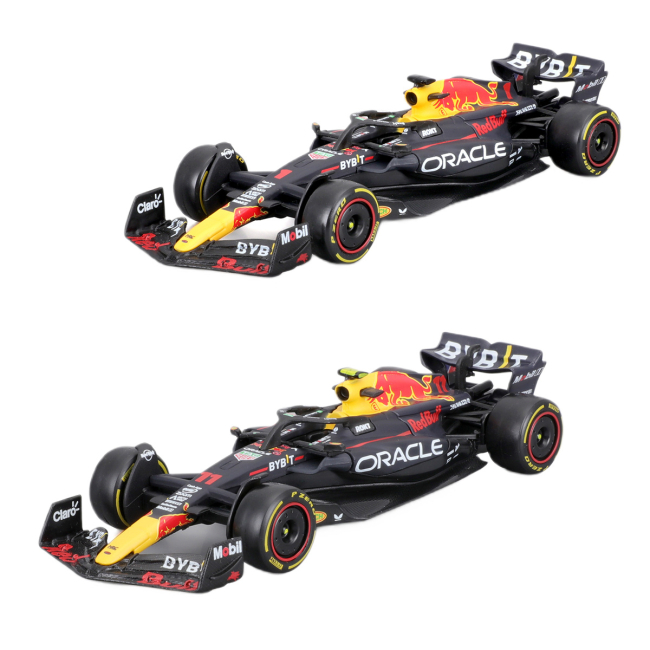 Автомоделі - Автомодель Bburago Race Red bull racing RB19 2023 в асортименті (18-38082)