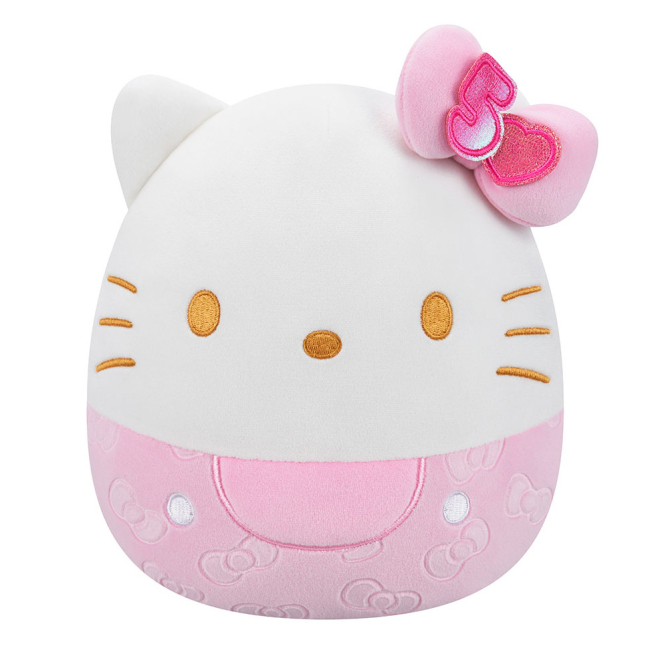 М'які тварини - М'яка іграшка Squishmallows Хелоу Кітті у рожевому 20 см (SQSN00497)