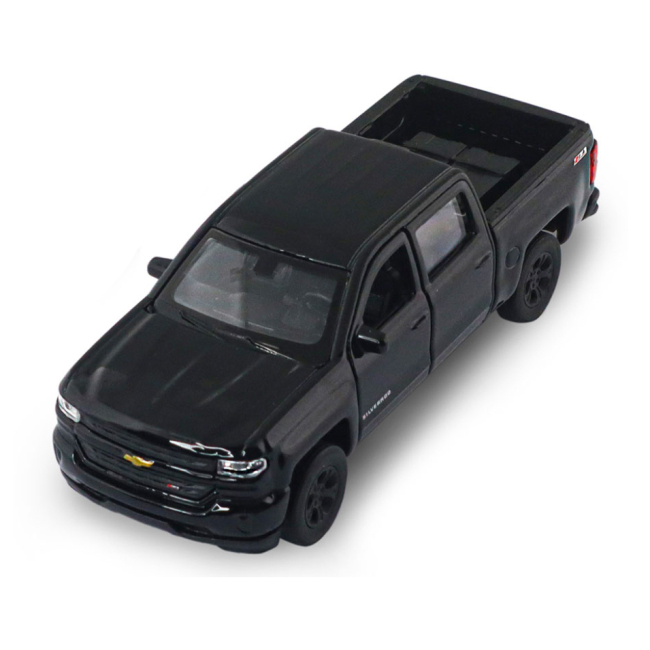 Автомоделі - Автомодель TechnoDrive Chevrolet Silverado 2017 чорний (250381W/2)