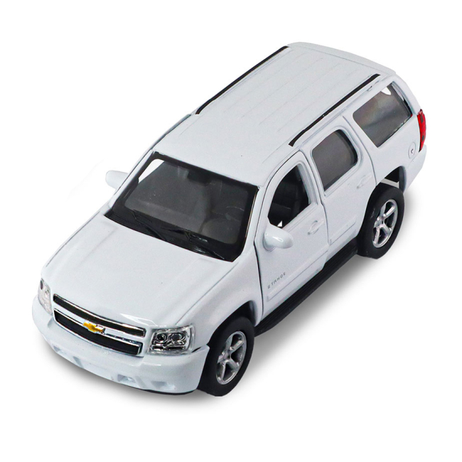 Автомодели - Автомодель TechnoDrive Chevrolet Tahoe 2008 белый (250382W/1)