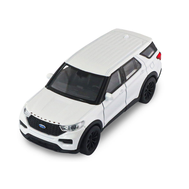 Автомодели - Автомодель TechnoDrive Ford Explorer 2023 перламутрово-белый (250392W/1)