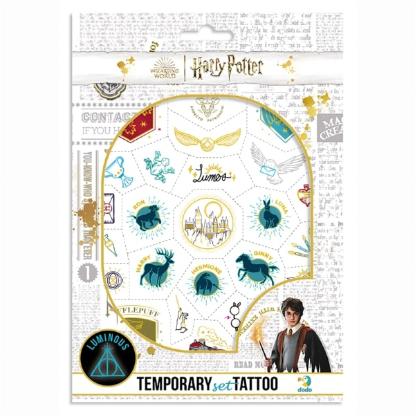 Косметика - Набір тимчасових татуювань Dodo Harry Potter Символи (200505)