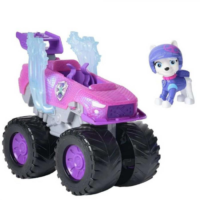 Фігурки персонажів - Ігровий набір Paw Patrol Rescue Wheels Автомобіль-трансформер з водієм Роксі (SM17776/6070222)