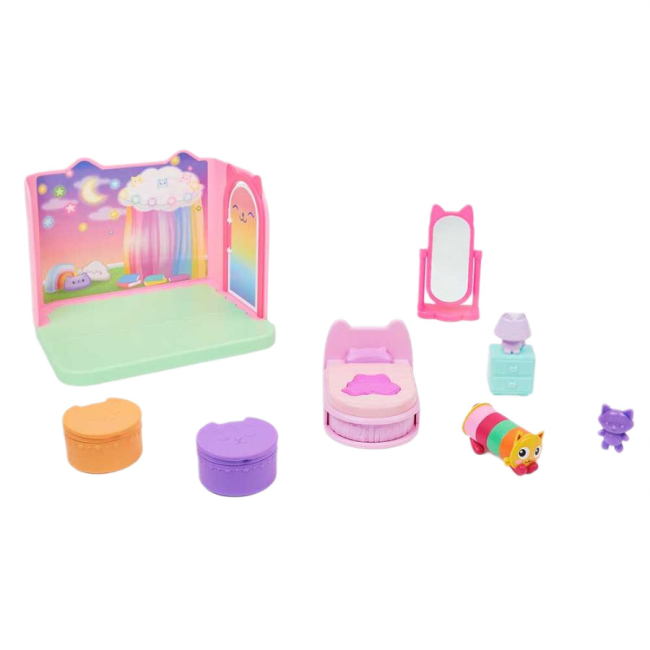 Фігурки персонажів - Ігровий набір Gabby's Dollhouse Спальна кімната (SM36203/6062037)