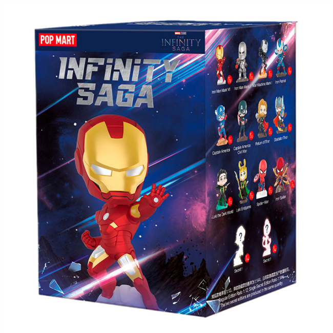 Фігурки персонажів - Колекційна фігурка-сюрприз Pop Mart Infinity Saga Marvel (MISS-01)