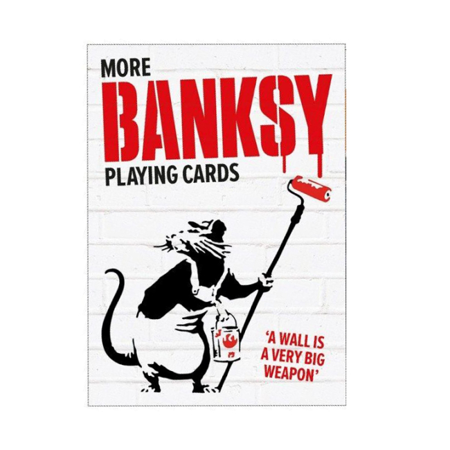 Настольные игры - Сувенирные игральные карты Piatnik More Banksy (9001890171611)