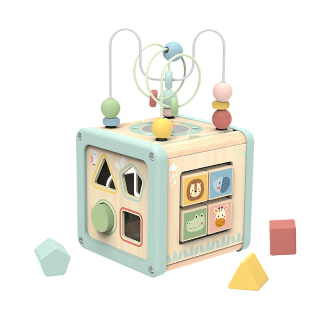 Развивающие игрушки - Развивающая игрушка Tookytoy Куб (TJ006)