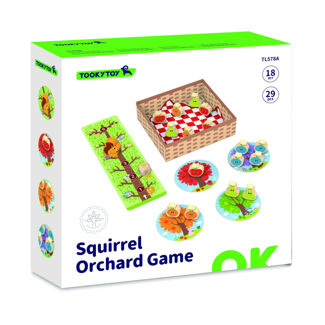 Настільні ігри - Настільна гра Tookytoy Squirrel orchard game (TL578A)