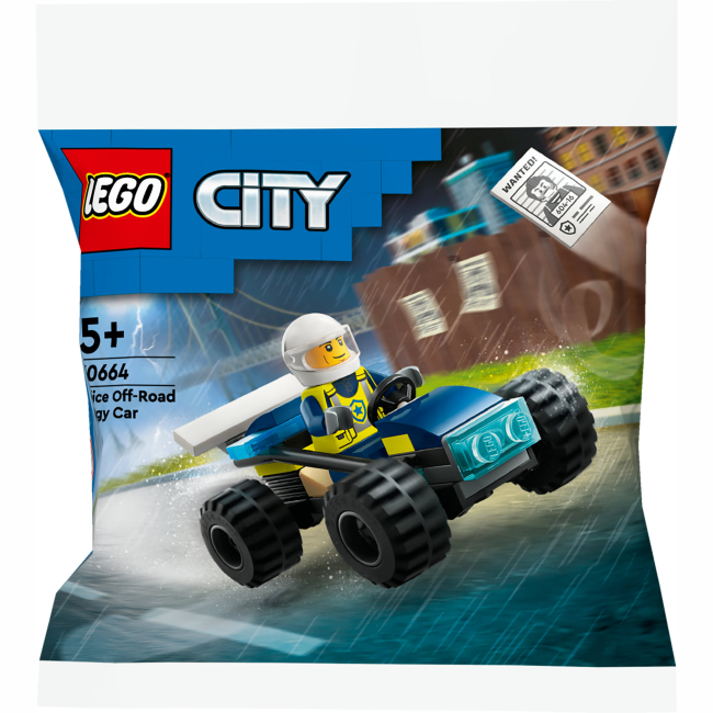 Конструктори LEGO - Конструктор LEGO City Поліцейський багі для бездоріжжя (30664)