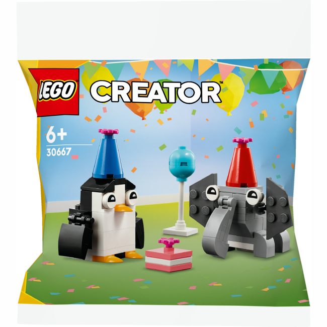 Конструктори LEGO - Конструктор LEGO Creator Вечірка тваринок до дня народження (30667)