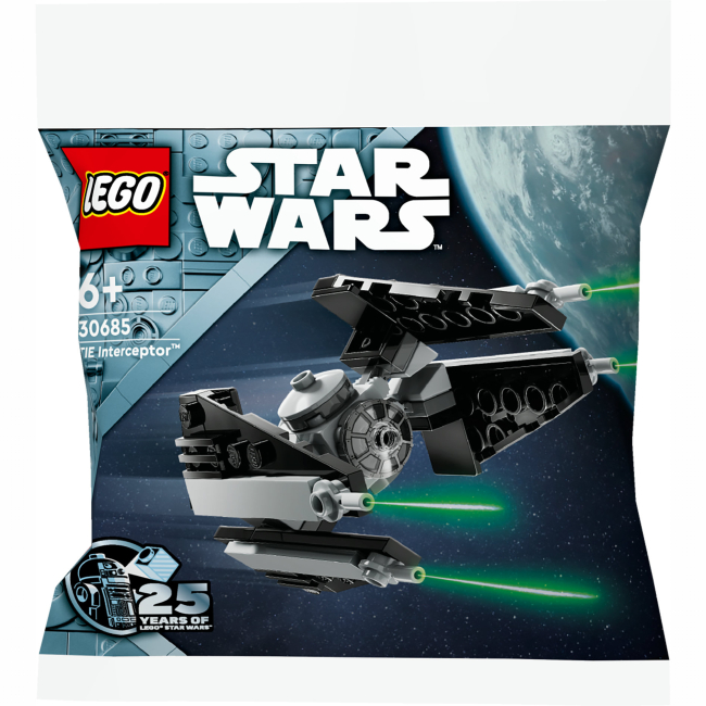Конструкторы LEGO - Конструктор LEGO Star Wars Минимодель Перехватчика TIE (30685)