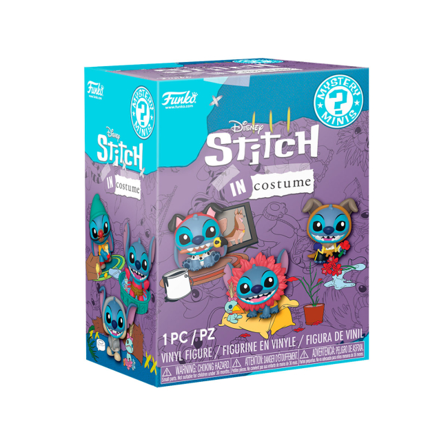 Фигурки персонажей - Фигурка-сюрприз Funko Pop Mystery minis Disney Стич в костюме (76081)