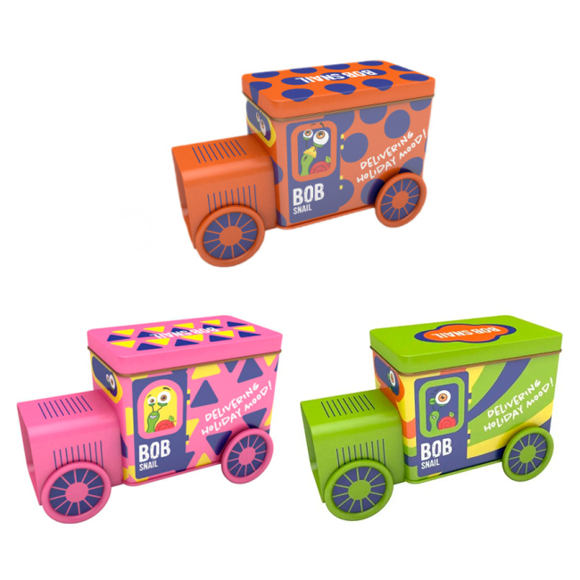 Солодощі - Набір-сюрприз Bob Snail Різдвяний бокс Фруктовий Старт в асортименті (4820219348672)