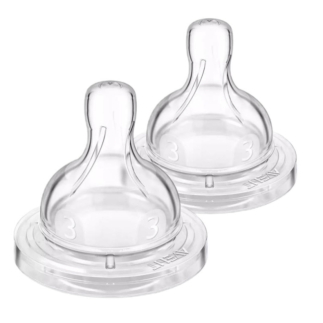 Товари для догляду - Соска Avent Anti-Colic Середній потік 2 шт (SCY763/02)
