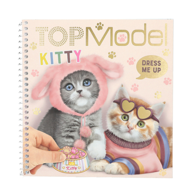 Набори для творчості - Альбом з наліпками Top Model Кошеня (0412965)