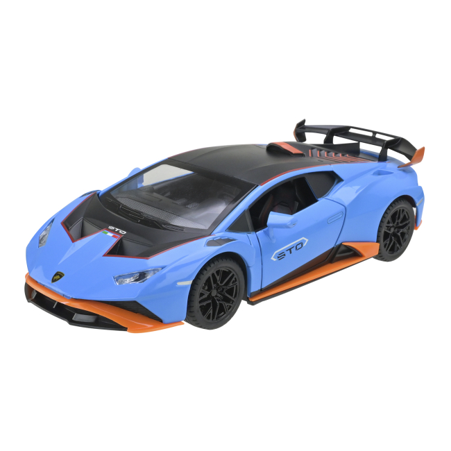 Автомодели - Автомодель Автопром Lamborghini голубая (AP7704/2)
