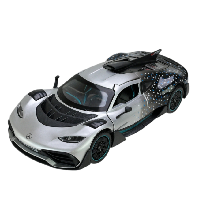 Автомоделі - Автомодель Автопром Mercedes біла (AP7705/1)