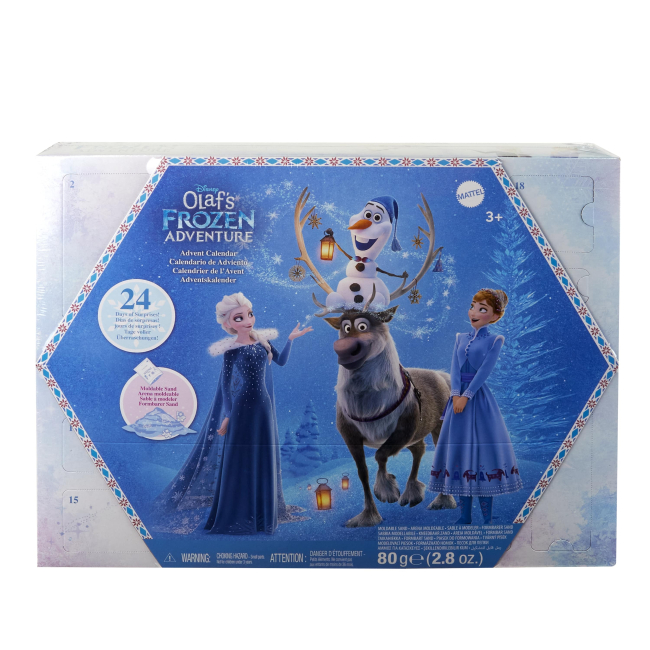 Фігурки персонажів - Адвент-календар Disney Frozen Крижане серце (HWX20)