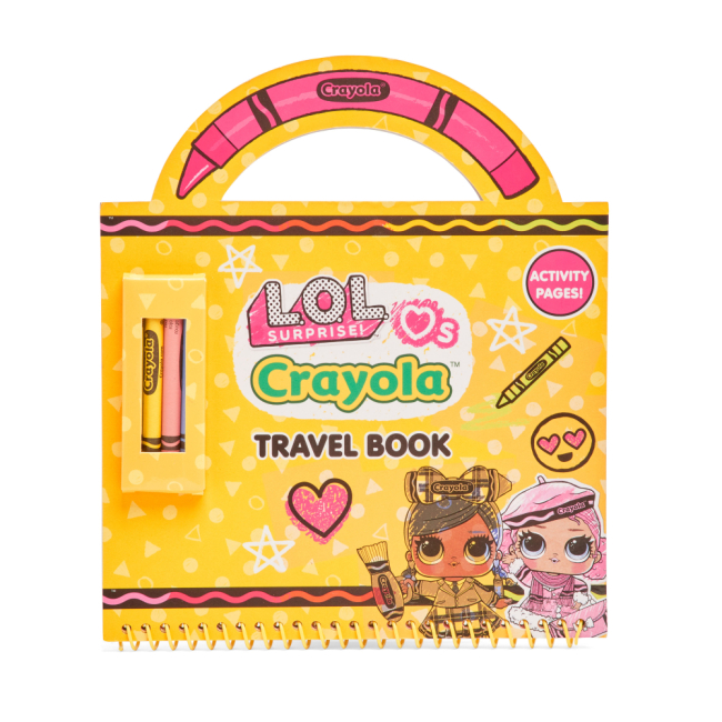 Товары для рисования - Книга для творчества Crayola Путешественница (35081)