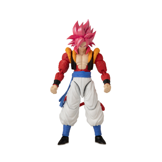 Фигурки персонажей - Фигурка Bandai Dragon Ball Stars poseable Супер Сайян 4 Годжета (123832)