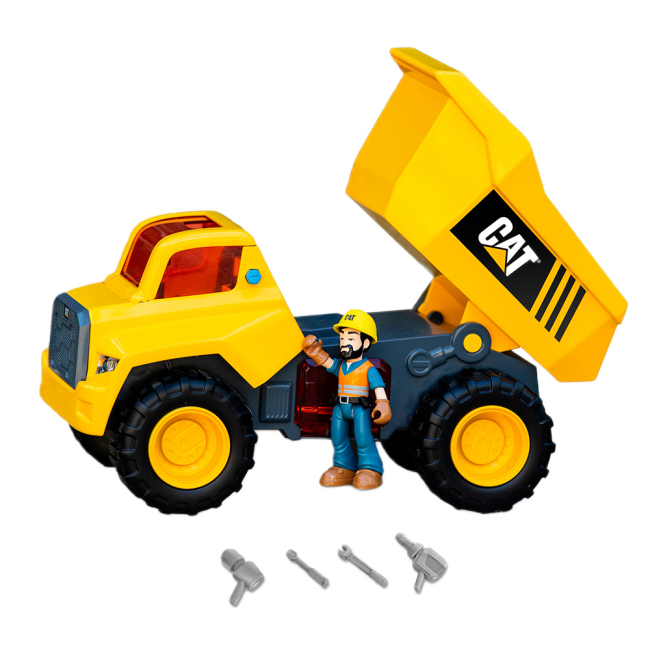 Транспорт и спецтехника - ​Игровой набор CAT Power action crew Самосвал 30 см (83201)