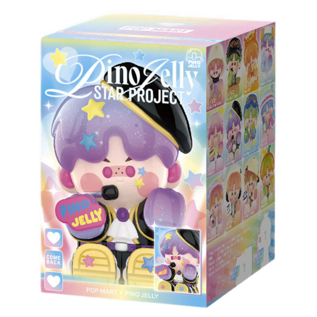 Фигурки персонажей - Коллекционная фигурка-сюрприз Pop Mart Pino Jelly Star Project (PGSP-01)
