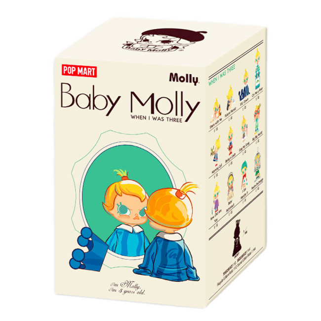 Фигурки персонажей - Коллекционная фигурка-сюрприз Pop Mart Baby Molly When I was Three (BMWIT-01)