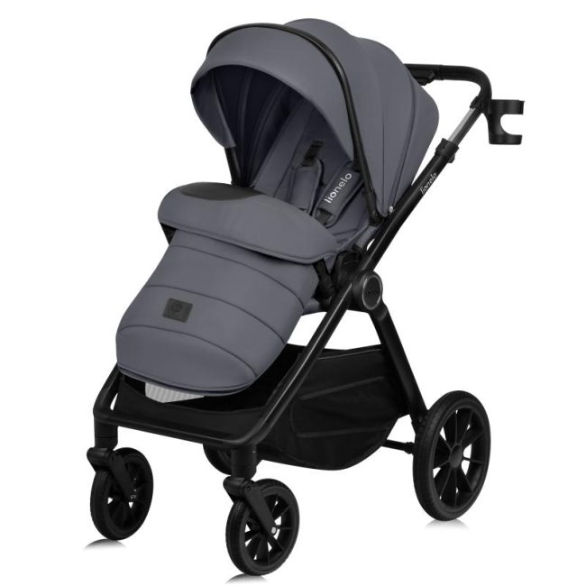 Візочки - Коляска Lionelo Layla 2 in 1 grey stone (LO-LAYLA 2IN1 GREY STONE) (5903771709613)