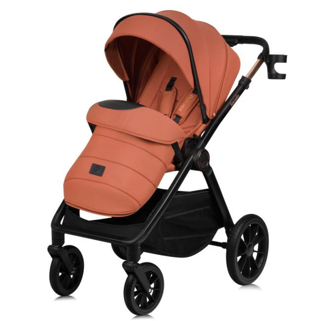 Візочки - Коляска Lionelo Layla 3 in 1 brown rust (LO-LAYLA 3IN1 BROWN RUST) (5903771709644)