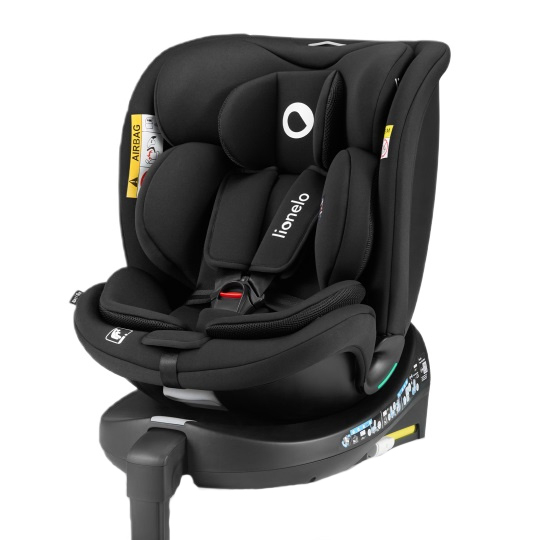 Автокрісла й аксесуари - Автокрісло Lionelo Navy i-Size black onyx (LO-NAVY I-SIZE BLACK ONYX) (5903771719743)
