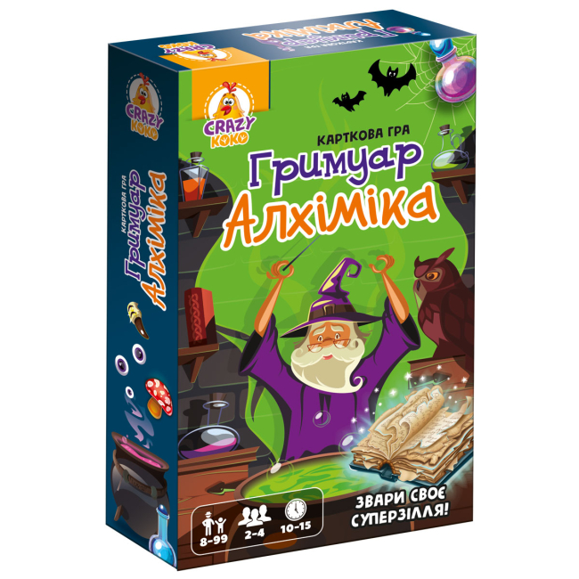 Настольные игры - Настольная игра Vladi Toys Гримуар Алхимика (VT8077-08)