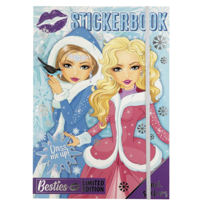 Наборы для творчества - Стикербук Besties Зимний Одень меня (961041)