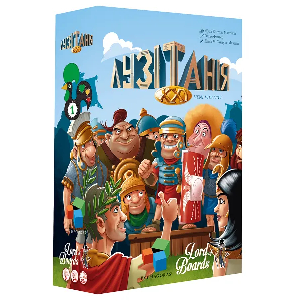 Настольные игры - Настольная игра Lord of Boards Lusitania XXI Лузитания XXI (LOB2212UA)