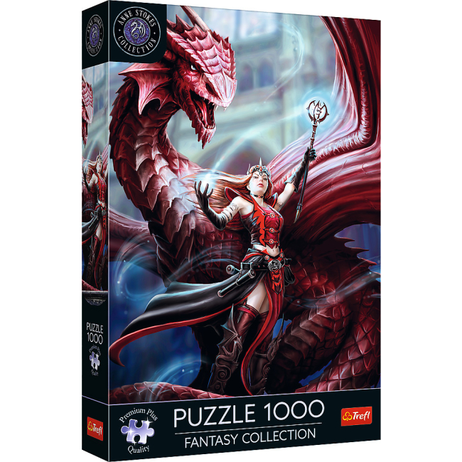 Пазлы - Пазл Trefl Premium Plus Красный маг 1000 элементов (10902)