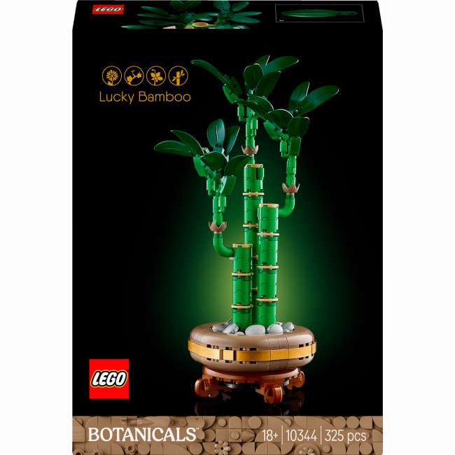 Конструктори LEGO - Конструктор LEGO Botanicals Бамбук щастя (10344)