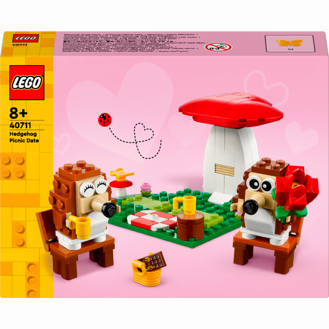Конструкторы LEGO - Конструктор LEGO Icons Романтический пикник ежиков (40711)