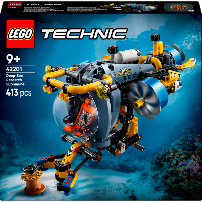 Конструктори LEGO - Конструктор LEGO Technic Глибоководний дослідницький підводний човен (42201)