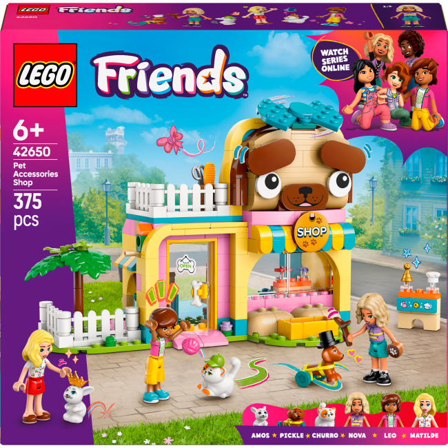Конструкторы LEGO - Конструктор LEGO Friends Магазин аксессуаров для домашних питомцев (42650)